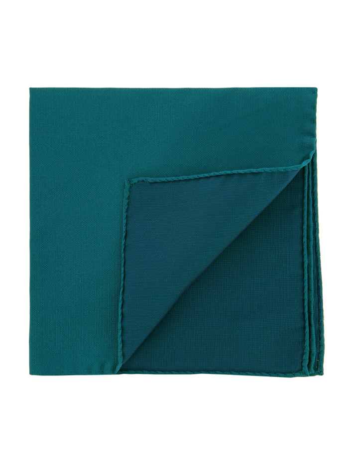 Pañuelo de traje azul petróleo - Côme