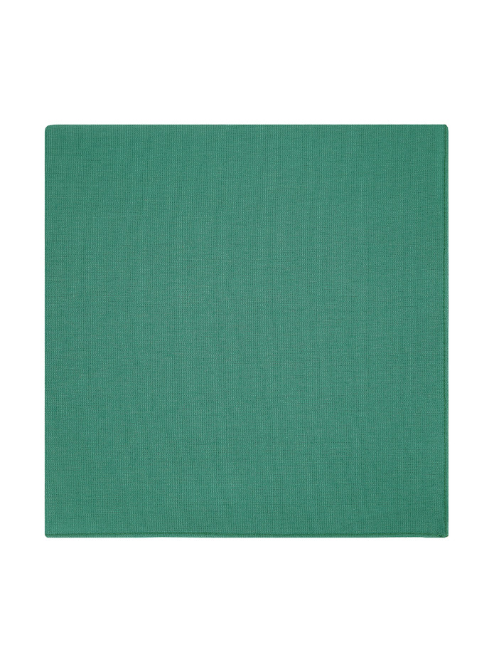Pañuelo de bolsillo verde menta de algodón - Sorrento