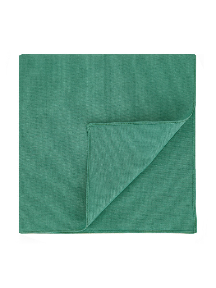 Pañuelo de bolsillo verde menta de algodón - Sorrente