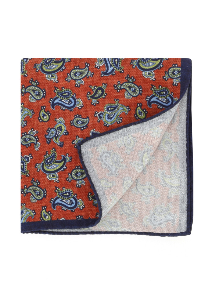 Ps Paisley Naranja Estampado