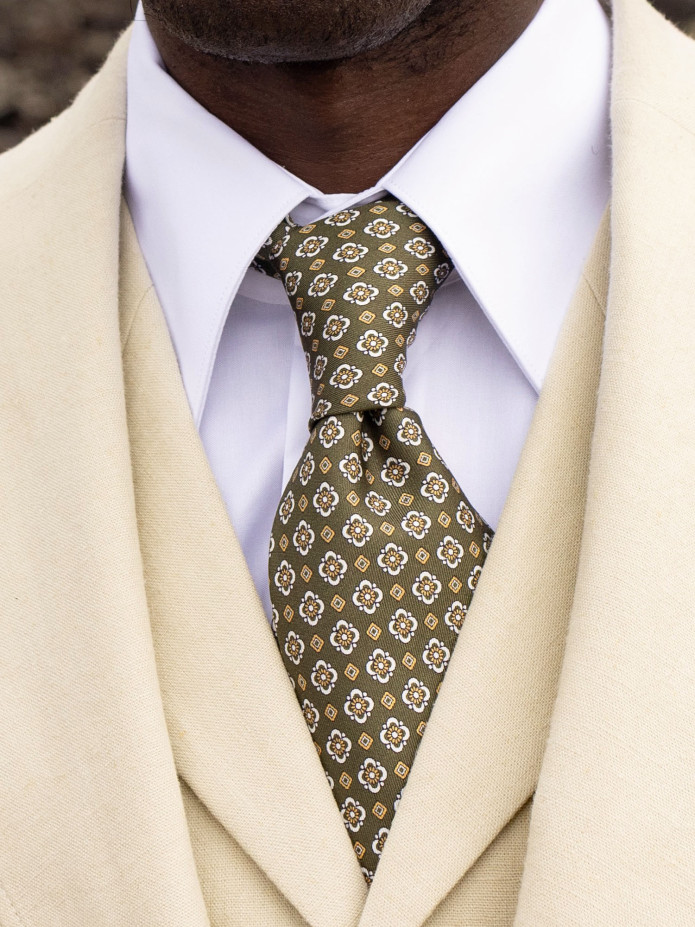Camisa cuello francés en oxford blanco