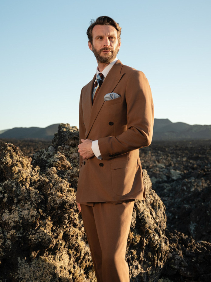 Blazer Cruzado Marrón