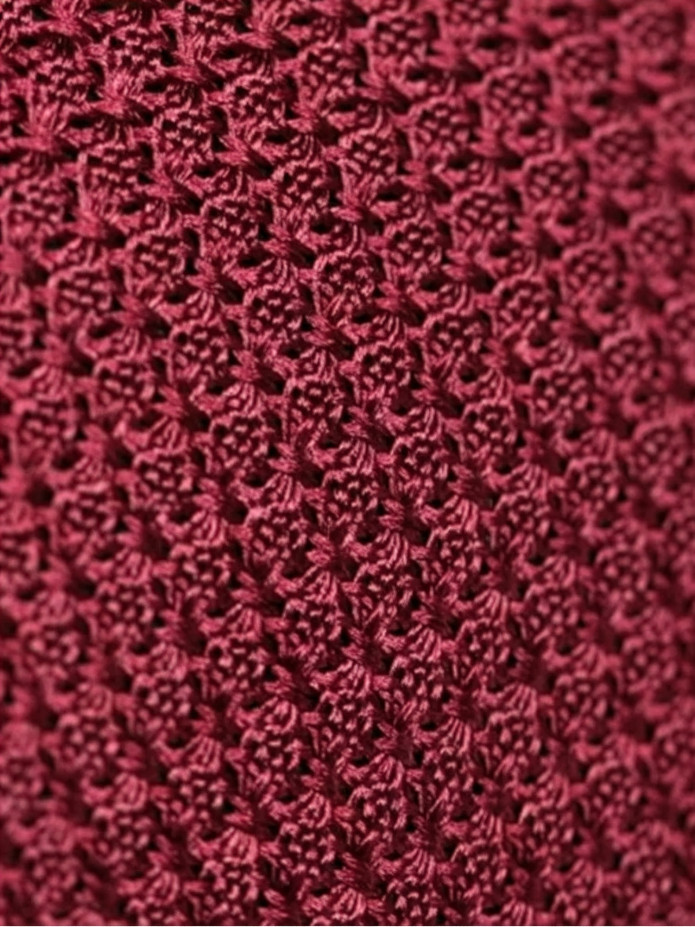 Corbata grenadine de seda burdeos Grenadines III