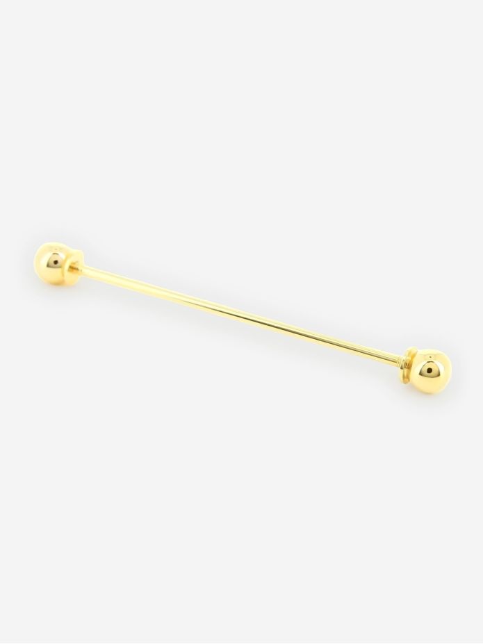 Alfiler de cuello dorado