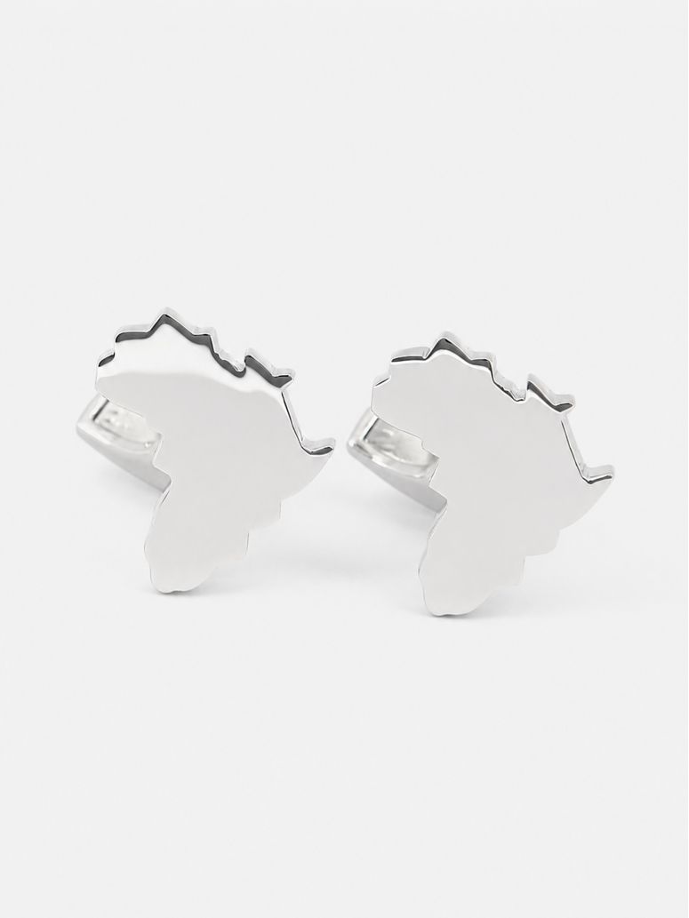 Gemelos de plata maciza Africa