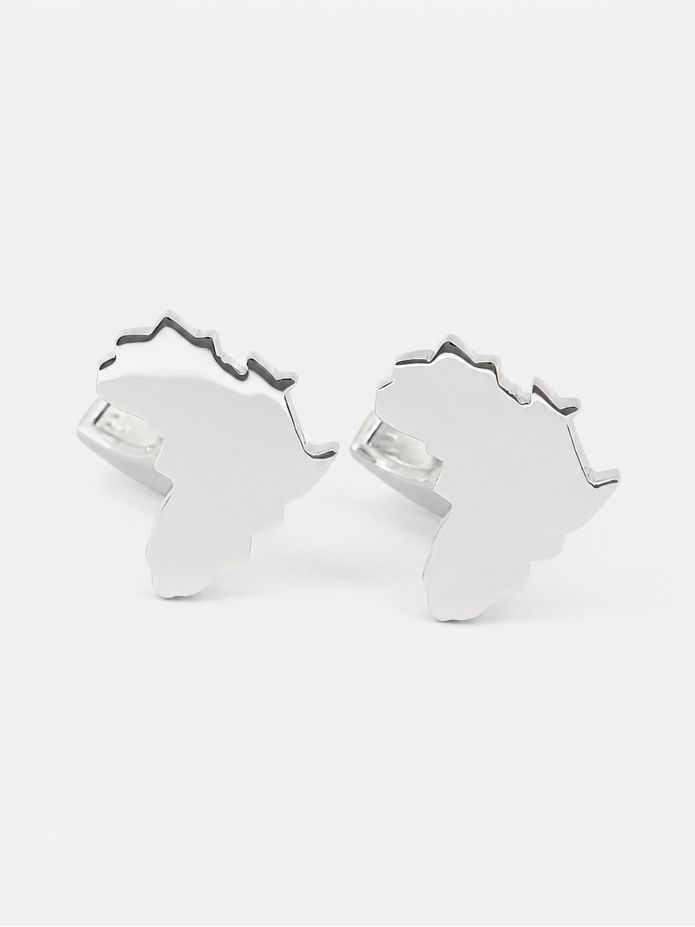 Gemelos de plata maciza Africa