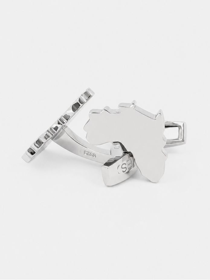 Gemelos de plata maciza Africa