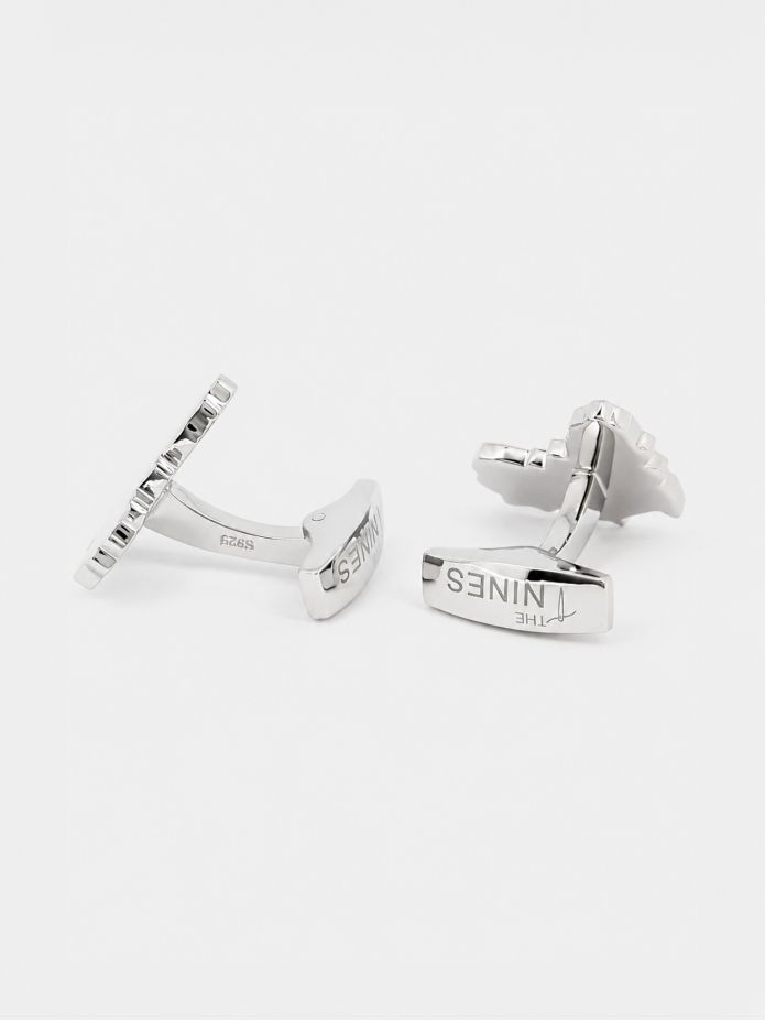 Gemelos de plata maciza Africa