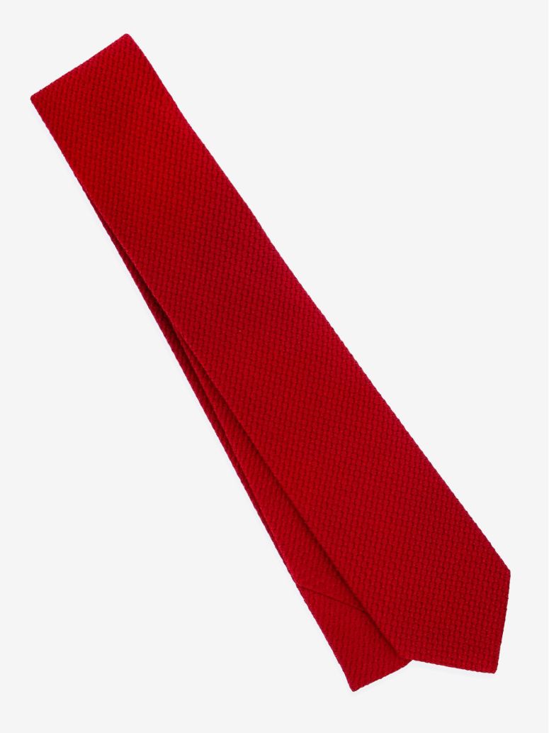 Corbata de seda roja de grenadine Grenadines III