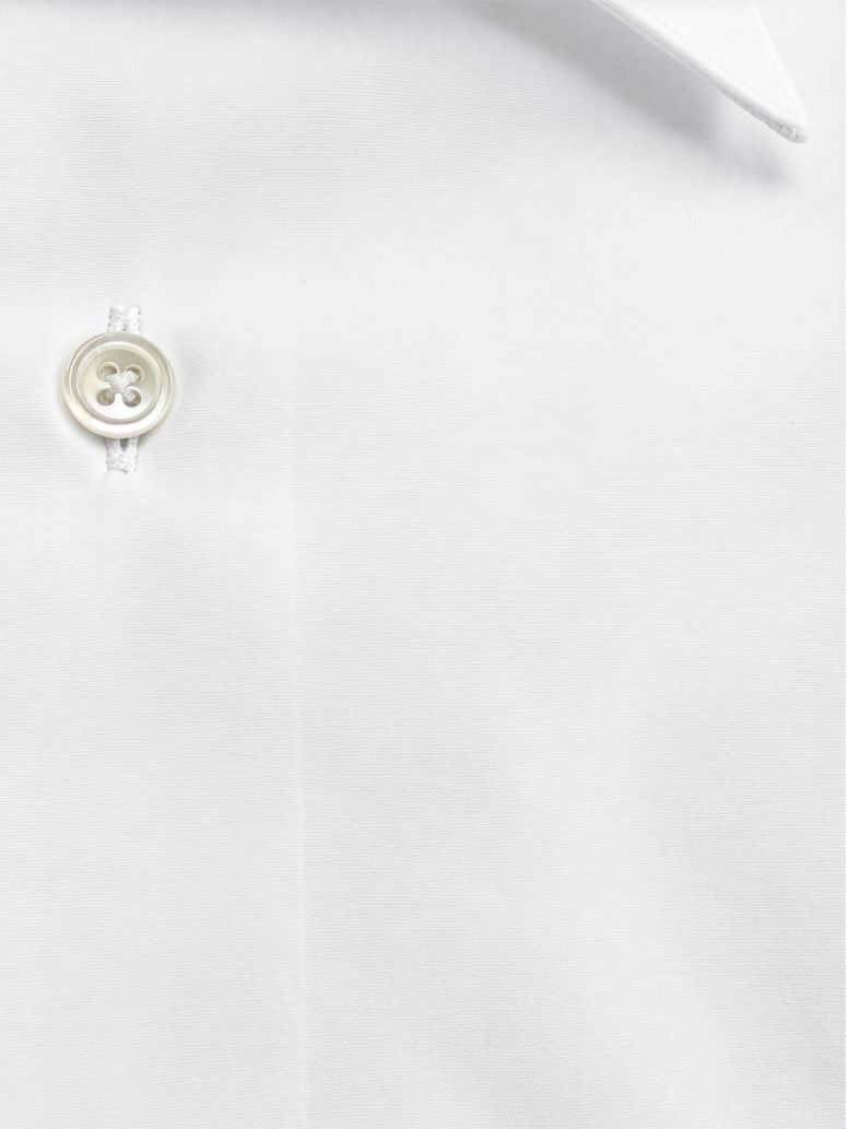 Camisa Cuello Alfiler Blanco Oro Inarrugable Pm