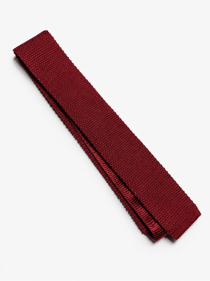 Corbata de punto granate - Monza