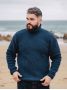 Jersey de cuello alto azul Adam