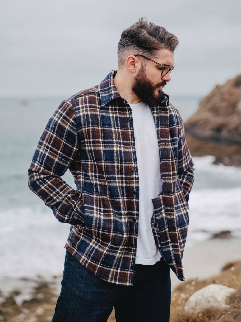Sobrecamisa de cuadros Belfast