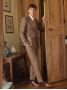Pantalón de traje marrón Ross