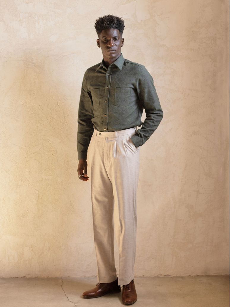 Pantalón beige Faro