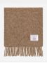 Bufanda de lana color camel The Nines x Moon