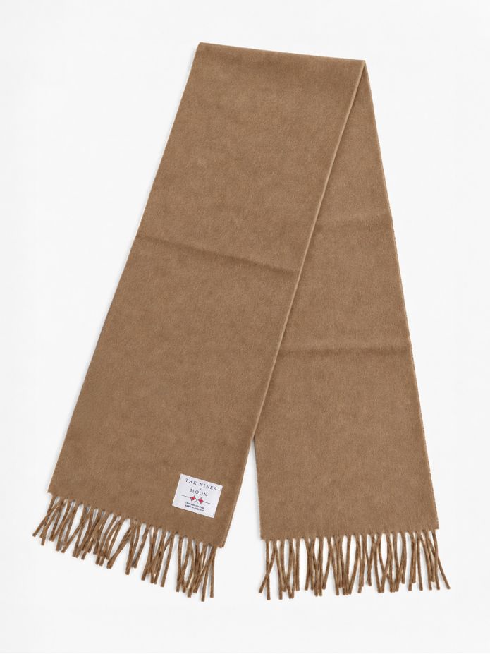 Bufanda de lana color camel The Nines x Moon