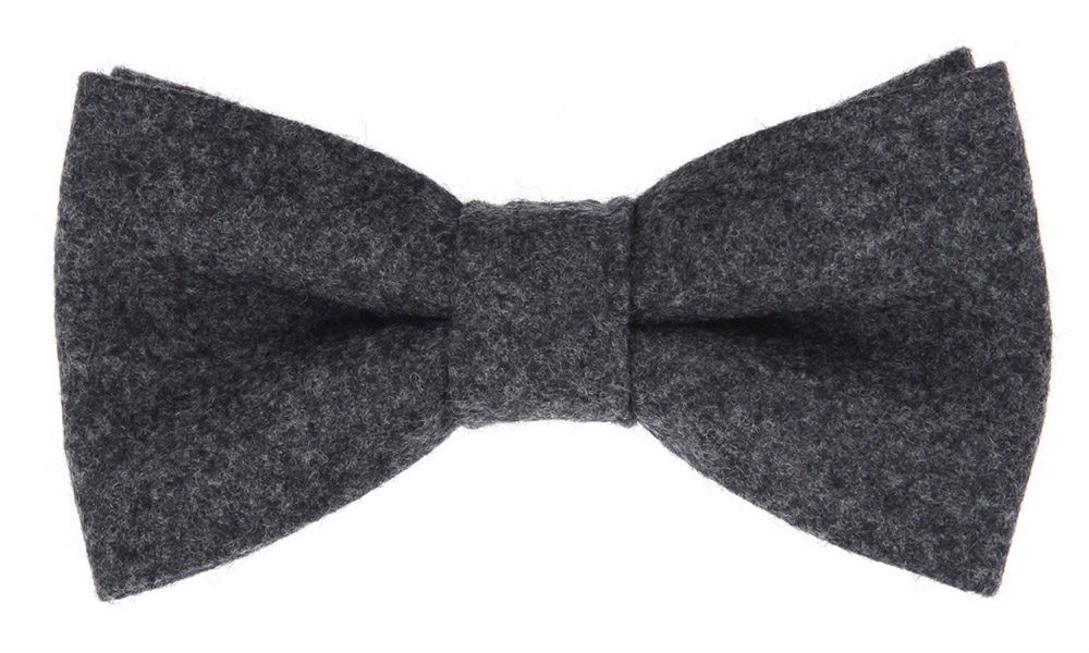 pajarita-franela-gris