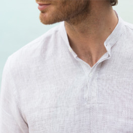 Cómo la camisa de cuello tunecino revolucionará su verano