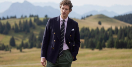 El blazer cruzado: historia e inspiraciones