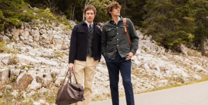 ¿Cómo llevar una sobrecamisa de invierno?